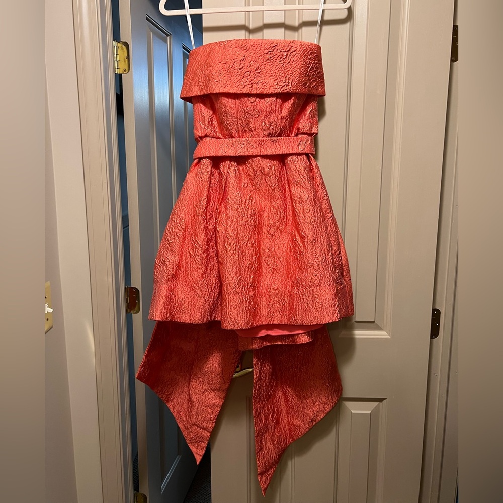 Azzurielle Strapless Mini Cocktail Dress